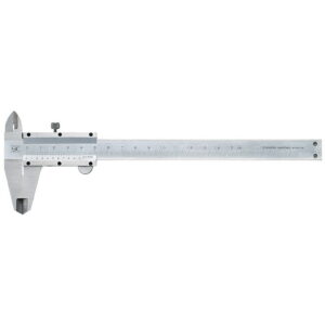 新潟精機 SK シルバーM型ノギス2段読み 150mm SK-M150W