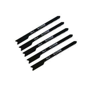 新潟精機 SK ジグソーブレード 5本組 木工円切用 No.5S-W12R