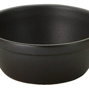 直火用 スタック12cm深ボウル ブラック 19930033 KOYO HOTEL&RESTAURANT TABLEWARE vol.25