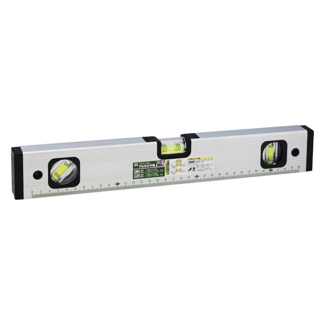 新潟精機 SK アルミ水平器 380mm ALS-380