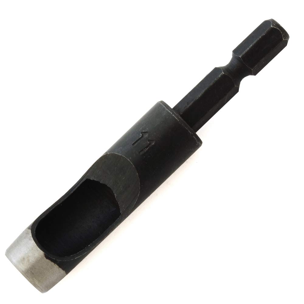 新潟精機 SK 六角軸皮抜きポンチ 11mm HMP-11 6.35mm軸