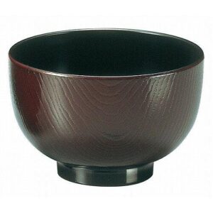 福井クラフト(Fukui Craft) 福井クラフト 木目汁椀 溜内黒天黒 33100180 (1841542)