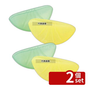 【2個セット】ジーエスホームプロダクツジャパン レモンワークショップ レモンスクイーズバック 2pcs 087-0850 37×78×H35 絞り器 No.7390340