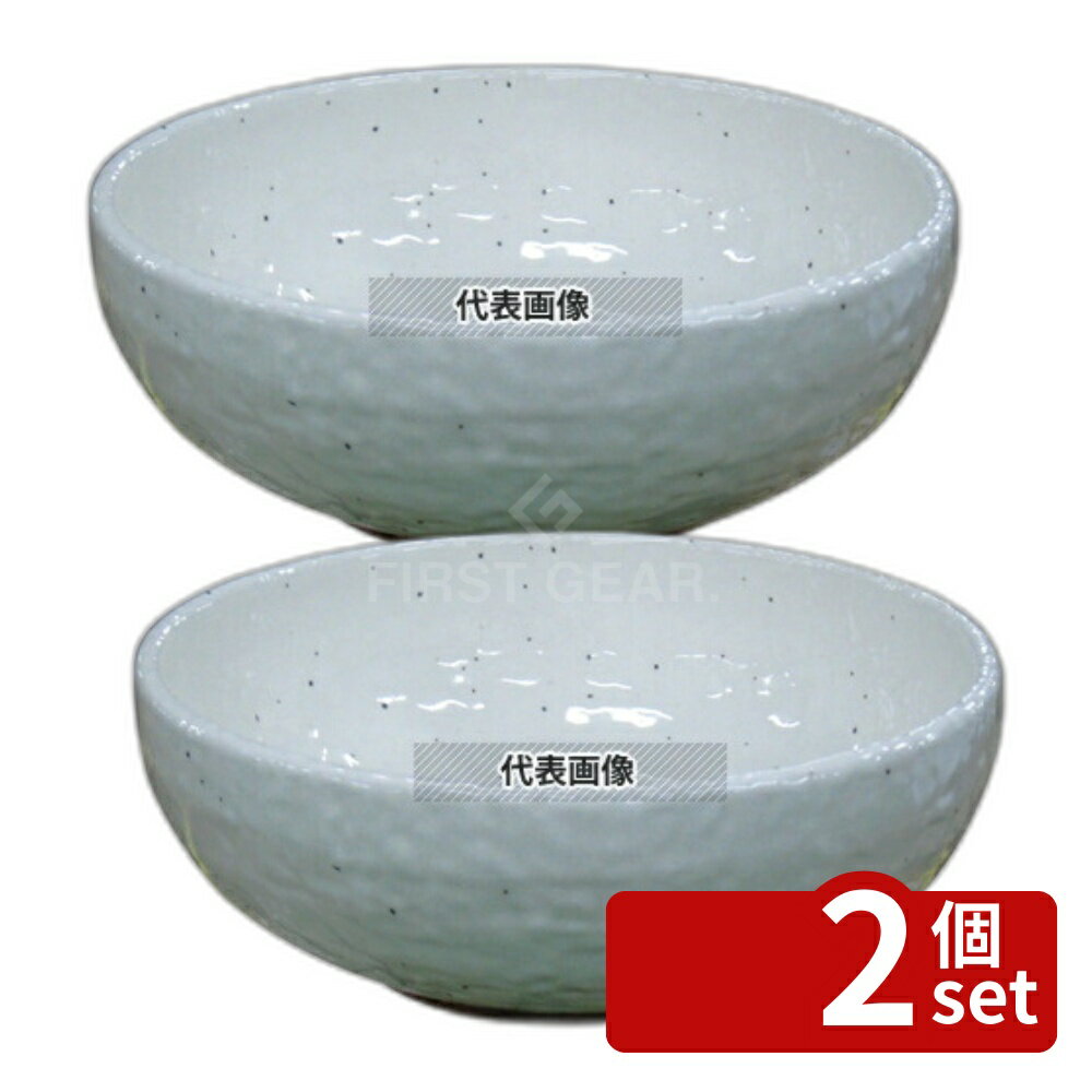 【2個セット】モダンホワイト ボール 5.5寸 (φ170) 830ml φ170×H60 和/洋/中 食器 No.8180450