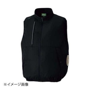 空調服ベスト(男女兼用)ブラック 3L 50296 010