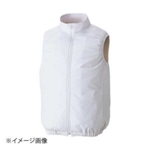 空調服ベスト(男女兼用)ホワイト 5L