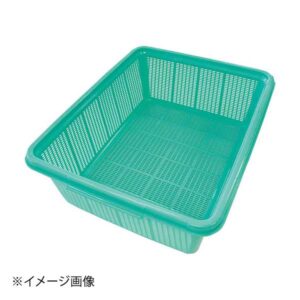 ざるコン 角型 14L用ざる グリーン