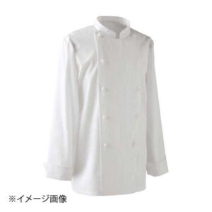 コックコート(男女兼用)長袖 AA211-0 ホワイト LL