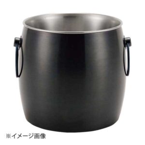 18-8 ダブルウォール ワインクーラーA(ブラック系酸化被膜)