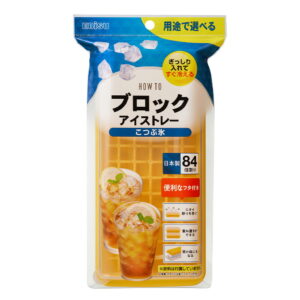エビス ブロックアイストレー こつぶ氷 PH-F78 製氷皿 アイストレー 製氷機 製氷器 冷凍 ブロック 小さい 小粒 大量 フタ付き 密閉フタ 重ね置き 作り置き 84個取 日本製