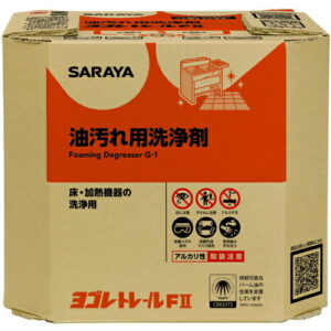 サラヤ ヨゴレトレールF2 10kg八角BIB 32384 [244-323841]