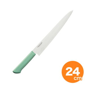 【期間限定ポイント5倍！5/16 1:59迄】マスターコック 抗菌筋引 MCSK240 24cm グリーン