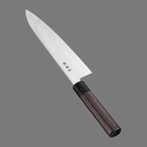 堺菊守 和式 牛刀(両刃)紫檀柄 21cm 包丁牛刀包丁