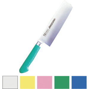 エムテートリマツ　抗菌カラー包丁菜切180mm（MNK）ブルー　【品番：010522010】