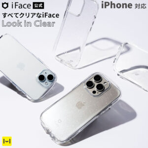 iFace クリアケース iPhone15 ケース 15pro 15 plus ProMax iphone14 ケース pro plus promax 13 pro mini 12 Pro 8 7 SE 第3 第2世代 11 pro XR XS Look in Clear