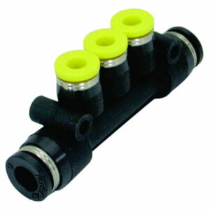チューブ継手 違径トリプル 6mm 新潟精機 PKG8-6