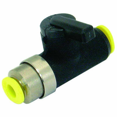 ボールバルブミニ ユニオン チューブ外径6mm 新潟精機 BVU6-6