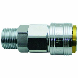 ワンタッチカプラソケット めねじ管用 ねじ径R1／2 新潟精機 AO-17