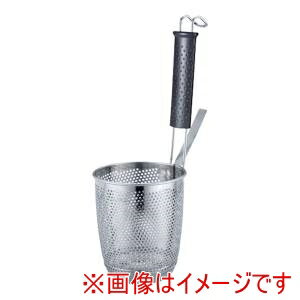 【三宝産業 YUKIWA】UK 18-8 パンチングシリコン柄 丸底うどんてぼ L ユキワ 三宝産業 YUKIWA