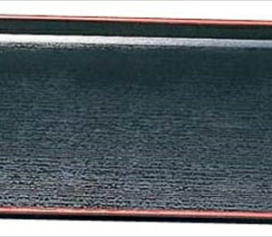 直送品■清流長手木目盆黒天朱SL [ 15235360尺3寸 ] RBVG003 [ 1-2030-0103 ]