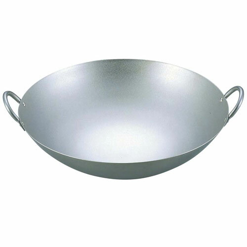 EBM 純チタン 超軽量 中華両手鍋 42cm 中華鍋 北京鍋 キッチン用品 調理道具 熱伝導 チャーハン