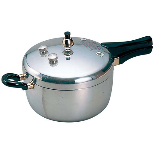 ヘイワ アルミ 片手 圧力鍋 4.5L 6.0L PC-45A PC-60A 鋳物屋 圧力鍋 6リットル 圧力鍋 6L 片手 玄米 炊飯 キッチン 調理器具