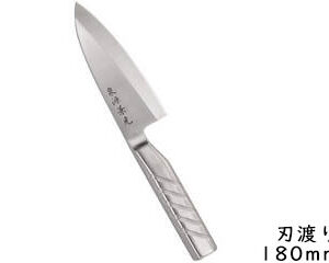 KAI 貝印 泉源兼光 INOX HANDLE 出刃 180mm(片刃)