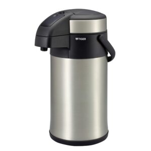 タイガー魔法瓶 真空断熱ステンレスエアーポット〈とら?ず〉 4L MAA-C401XC ポット お手入れ簡単 省エネ 節電 保温 魔法瓶