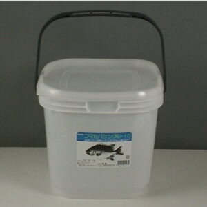 お買得品　コマセバケツ　（角）　10L 【釣り具】