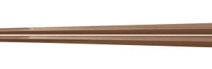 ぐる麺箸 茶 PM−108 23cm （RHSQ904）
