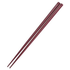 曙産業 抗菌 六角 箸 すべり止め付 21cm アズキ