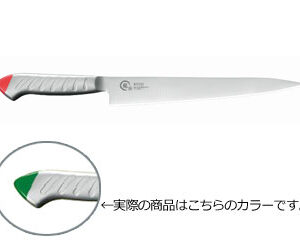下村工業 龍治 ステンカラー 筋引 240mm 緑 RYS-22G