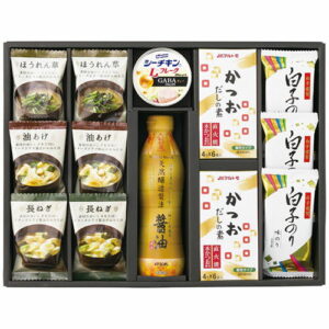 おすすめ 寒さ 対策 プレゼント 人気 贈り物 冬 ギフト 定番 手土産 卒業 入学 引越 美味心 和風バラエティギフト 2239-045 ジャンル（詰め合わせ セット 調味料 食品）
