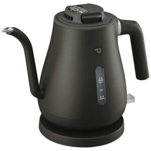 象印マホービン　ZOJIRUSHI　電気ケトル ドリップケトル 0.8L セピアブラック　CK-LA08