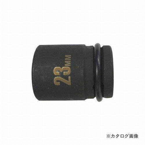 PAOCK 薄口インパクトレンチソケット ショート 23mm IMS-23S