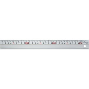 SK アルミスケール 30cm 300mm SK “アルミスケール快段目盛” AS-30