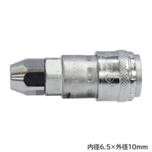 新潟精機 ナットカプラソケット ウレタンホース用 (内径6.5×外径10mm) 65SN