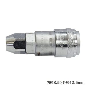 新潟精機 ナットカプラソケット ウレタンホース用 (内径8.5×外径12.5mm) 85SN