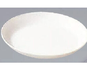 ENTEC エンテック ポリプロピレン食器　白　給食皿15cm／No.1711W