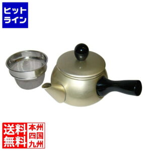 前川金属工業所 急須 0.6L 横手 ゴールド ドリーム アルミ