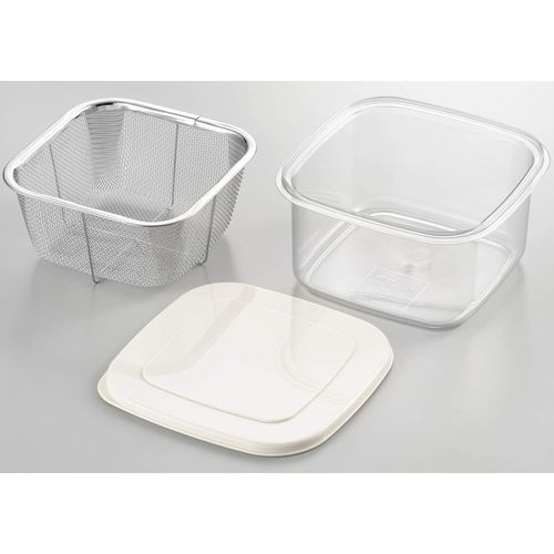 ヨシカワ ニューキッチンベーシック 四角い保存容器(SJ2964) 取り寄せ商品