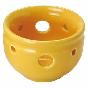 ヤマコー 用美 業務用 陶器・花の和珍味入 黄 ASNyamaco26716|雑貨・ホビー・インテリア キッチン雑貨 食器・カトラリー