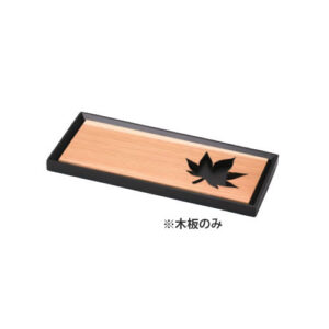 ヤマコー 杉 透かし料理皿 もみじ 板のみ