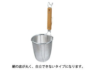SHINETSU 新越ワークス TS 18?8 深型 ラーメン専用パワーてぼ 細麺用 10メッシュ