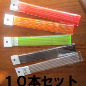 アクリル蛍光マドラー シンビ 10本セット(5本組×2個)【送料無料】【メール便発送】