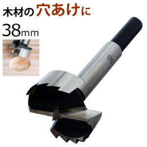 フォスナービット 38mm FB-38 シャンク径10mm 三角 新潟精機