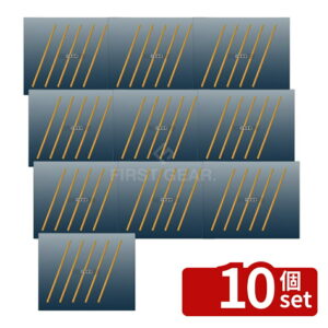 【10個セット】(有)シンビ シンビ 蛍光マドラー (5本入) M-52 オレンジ アクリル 200 No.7509300