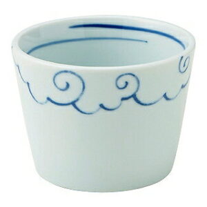 染付雲 切立そば猪口 51184094 KOYO 花伝 JAPANESE TABLEWARE vol.12