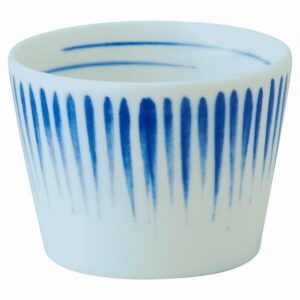 染付十草 切立そば猪口 51189094 KOYO 花伝 JAPANESE TABLEWARE vol.12