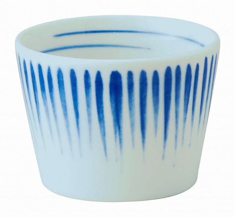 染付十草 切立そば猪口 51189094 KOYO 花伝 JAPANESE TABLEWARE vol.12